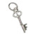 Initial F Letter F Small sterling silver key charm .925 Letters
