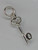 Initial O Letter O Small sterling silver key charm .925 Letters additional view