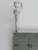 Initial Y Letter Y Small sterling silver key charm .925 Letters side view