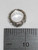 Bead sterling silver charm spacer .925 Beads charms spacers -B7 detail