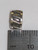 Bead sterling silver charm spacer .925 x 1 Beads charms spacers -B8 side view