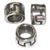 Bead sterling silver charm spacer .925 Beads charms spacers -B9