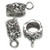 Bead sterling silver charm spacer Converter .925 Converters spacers