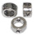 Bead sterling silver Star charm spacer .925 Beads charms spacers