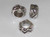 Bead sterling silver charm spacer .925 Beads charms spacers B3 size example