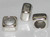 Bead sterling silver charm spacer .925 Beads charms spacers -B34 size example
