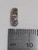 Bead sterling silver charm spacer .925 Beads charms spacers -B40 side view
