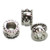 Bead sterling silver charm spacer .925 Beads charms spacers -B76