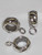 Bead sterling silver charm spacer Converter .925 Converters spacers I1 size example
