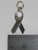 Charity Ribbon small sterling silver charm .925 x 1 Charities charms detail