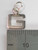 Initial G small Letter sterling silver charm .925 Initials charms side view