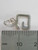Initial G small Letter sterling silver charm .925 Initials charms size example