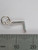 Initial L small Letter sterling silver charm .925 Letters charms size example