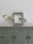 Initial Q small Letter sterling silver charm .925 Initials charms size example