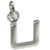 Initial U small Letter sterling silver charm .925 Letters charms