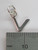 Initial V small Letter sterling silver charm .925 Letters charms detail