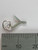 Initial Y small Letter sterling silver charm .925 x 1 Initials charms size example