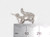 Squirrel sterling silver charm .925 Squirrels charms C size example