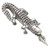 Crocodile Alligator sterling silver charm .925 gators crocs charms
