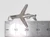 Jumbo Jet 727 aeroplane sterling silver charm .925 Aircraft charms detail