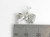 Bow sterling silver charm .925 bows decoration pretty hair charms detail