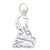 Great Britain UK England map sterling silver charm .925 Country charms