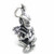 Leprechaun sterling silver charm .925 x 1 Irish Folklore tales charms