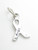 AIDS Awareness ribbon sterling silver charm .925 x 1 Charity Ribbons image 6