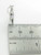 Zebra sterling silver charm .925 Zebras Safari charms A1 side view