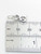 Mouse 2D sterling silver charm .925 Mice Rat Rats charms A1 size example