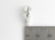 Peace Victory sterling silver charm .925 Fingers Hands Salute charms size example