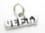 Lefty sterling silver charm .925 x 1 Left Handed charms additional view