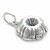 Fluted tube cake pan sterling silver charm .925 Cakes tins charms