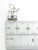 Salt and Pepper Mill sterling silver charm .925 Condiment charms detail