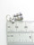 Salt and Pepper Mill sterling silver charm .925 Condiment charms size example