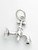 Tap Faucet sterling silver charm .925 Water Tap charms alternate view