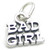 Bad Girl sterling silver charm .925 x 1 Naughty girls charms