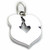 Man and Woman profile sterling silver charm .925 Love charms