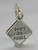 Dont Do Drugs sterling silver charm .925 x 1 Say no charms additional view