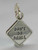 Dont Do Drugs sterling silver charm .925 Say no charms additional view