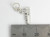 Be Positive sterling silver charm .925 Expression Thinking charms detail