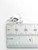 I Love Snow sterling silver charm .925 Christmas Skiing snowing charms size example