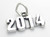 2014 year sterling silver charm .925 Wedding Birthday Graduation additional view