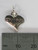 Courage heart sterling silver charm .925 x 1 Strength and Love charms size example