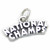 National Champs sterling silver charm .925 x 1 Winners charms