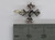 Tic Tac Toe sterling silver charm .925 Noughts and Crosses charms detail