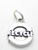 Recycle sterling silver charm .925 Recycling Re-cycle charms additional view