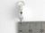Hamsa Hand sterling silver charm .925 Khamsa Hand of Fatima Mary size example