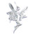 Fairy sterling silver charm .925 Fairies charms pendants