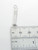 Telecom Tower sterling silver charm .925 London landmark charms side view